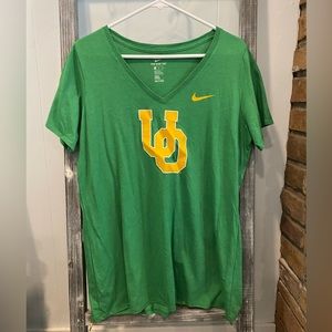 Women’s Nike Oregon Duck V-Neck T-Shirt
